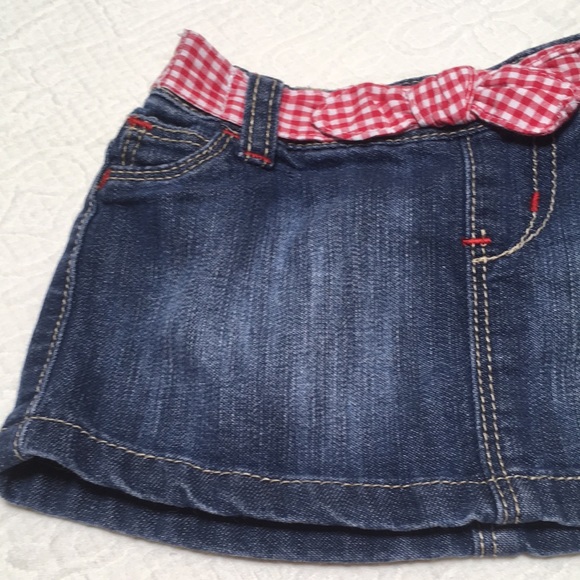 0-3m (6/$20) Denim Jean Skirt by Old Navy - Picture 3 of 8